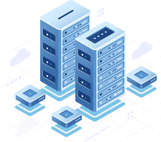 Illustration of a connected enterprise technology and AI platform